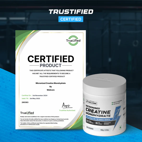 Wellcore - Micronised Creatine Monohydrate (250g, 83 Servings) - Image 8