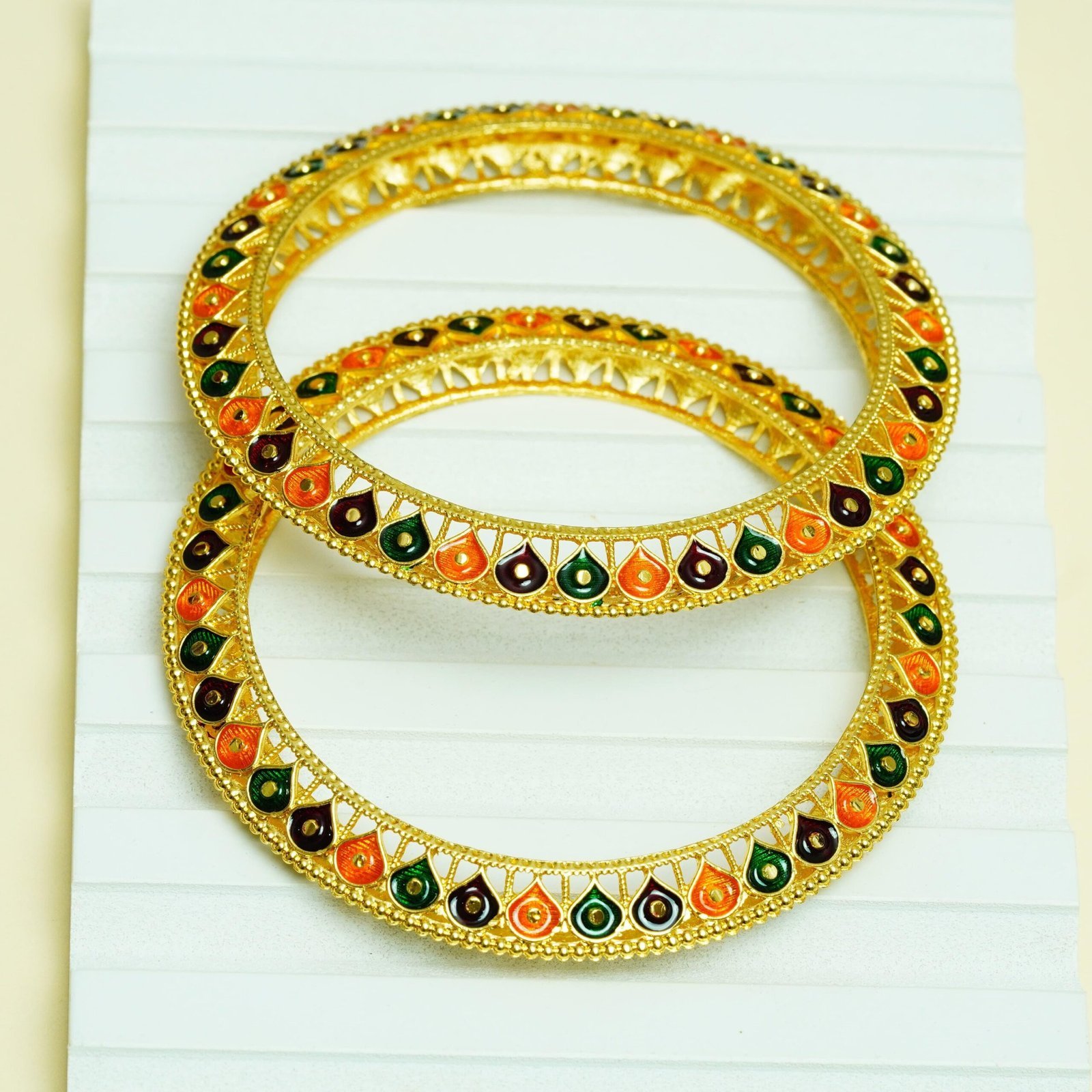 Jaipuri Meenakari Kada - Image 3